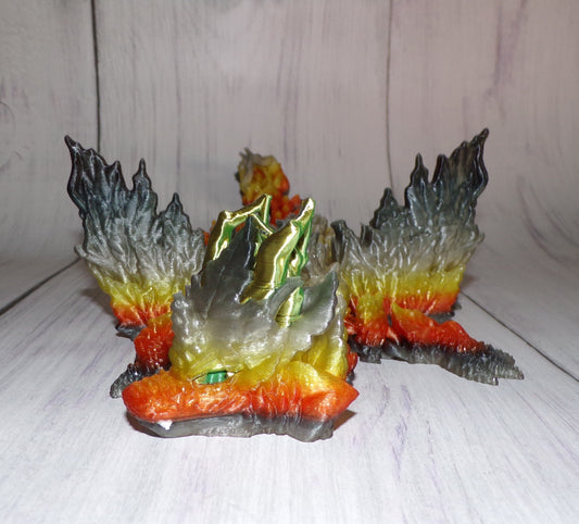 Autum Dragon:3D Printed, Fully Articulated - Wonderland 3D Printing 