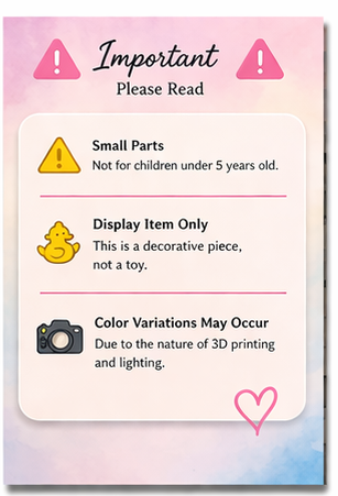 3D Printed Daisy Pixies with Display Shelf Options, Cute Kawaii Shelf Decor, Mini Pixie Figurines, Desk Decor, Gift Idea, Choose Individual or Full Set - Wonderland 3D Printing 