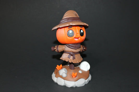 3D Printed Articulated Scare Crow Fidget Toy 6" Tall