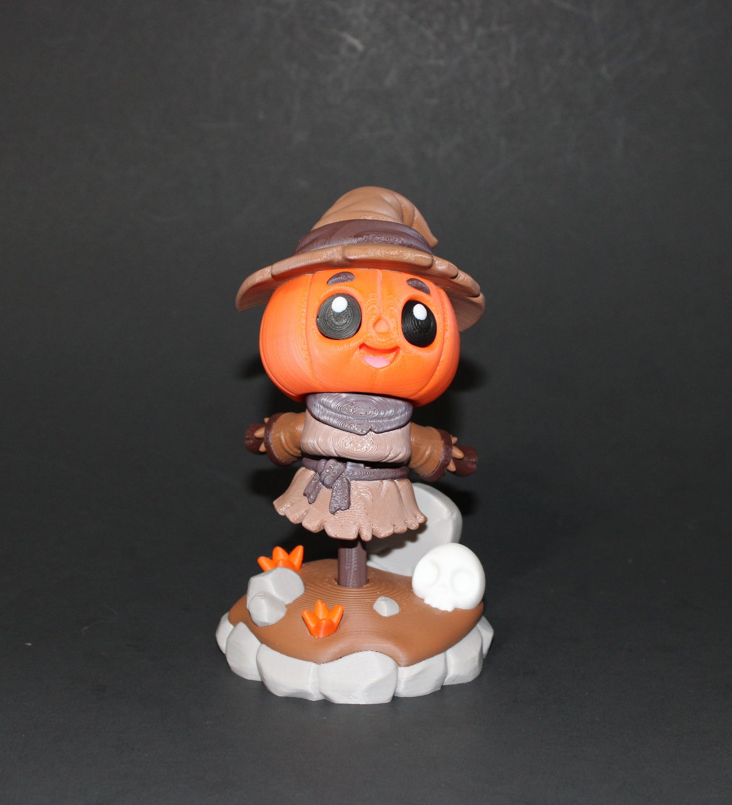 3D Printed Articulated Scare Crow Fidget Toy 6" Tall