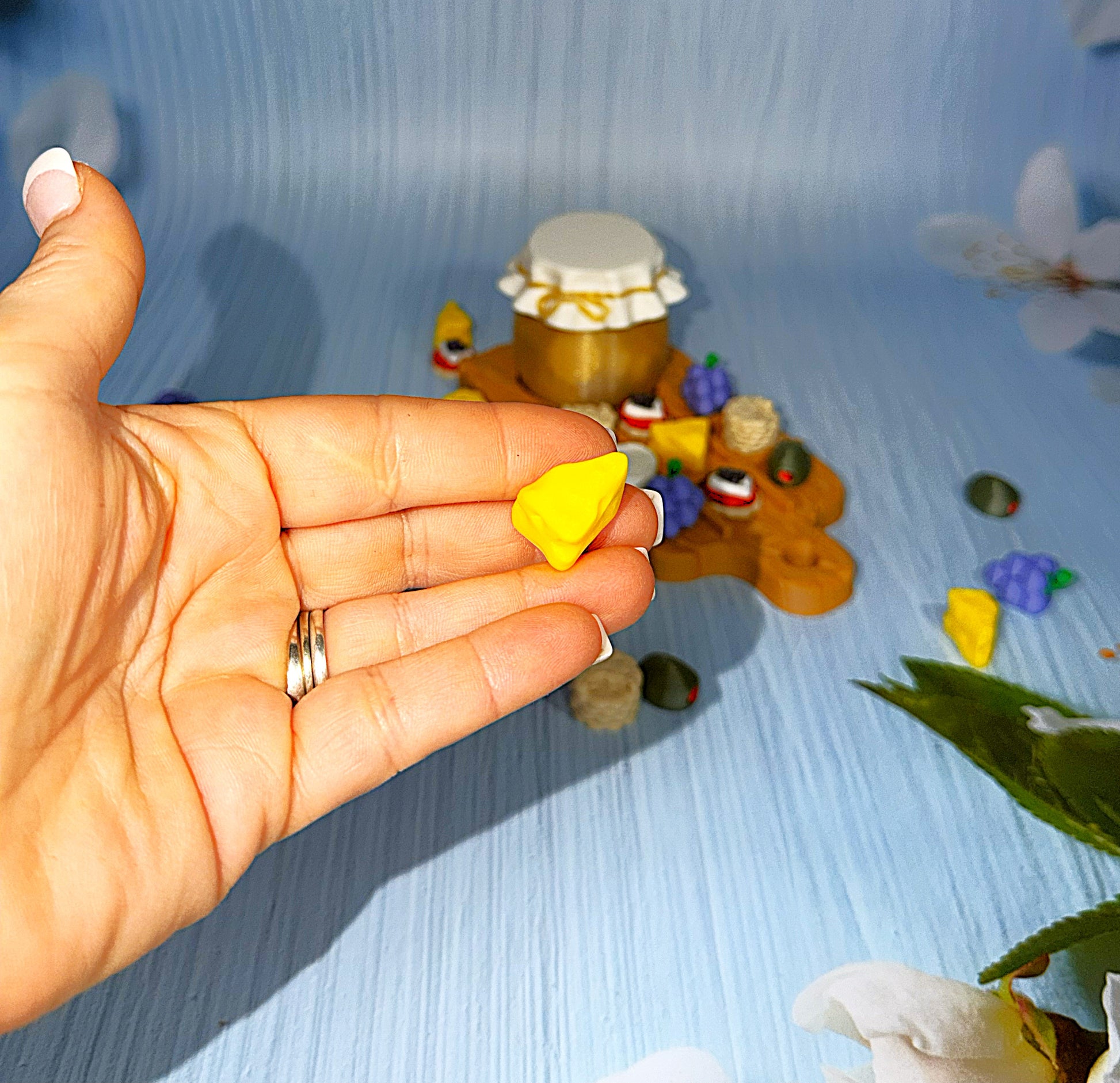 Charcuterie Board Tic Tac Toe - 3D Printed - Wonderland 3D Printing 
