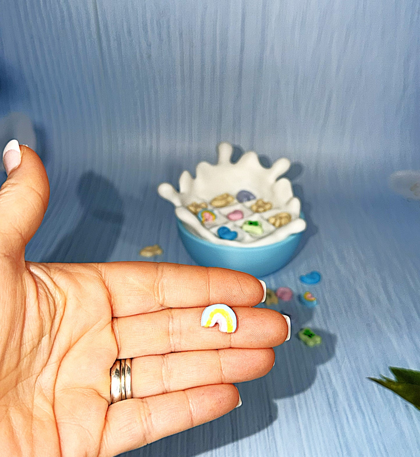 Cereal Bowl Tic Tac Toe - 3D Printed- Bowl is Container - Wonderland 3D Printing 