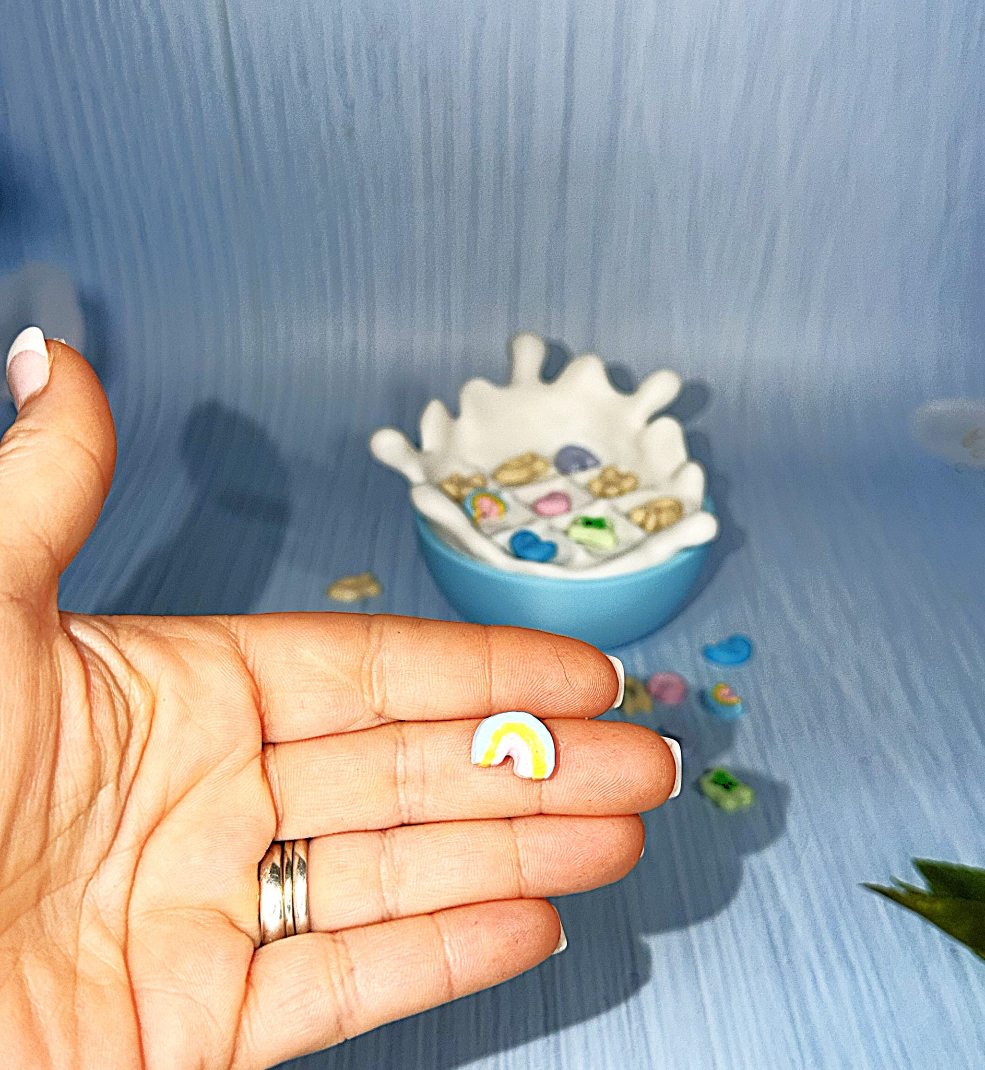 Cereal Bowl Tic Tac Toe - 3D Printed- Bowl is Container - Wonderland 3D Printing 