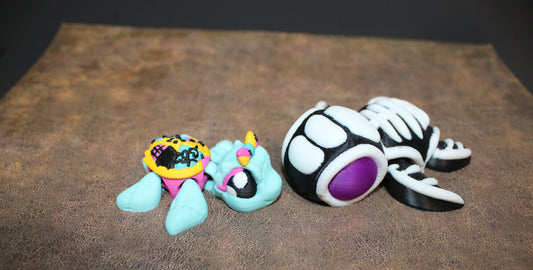 Halloween Turtles-3D printed Flexi Figurine
