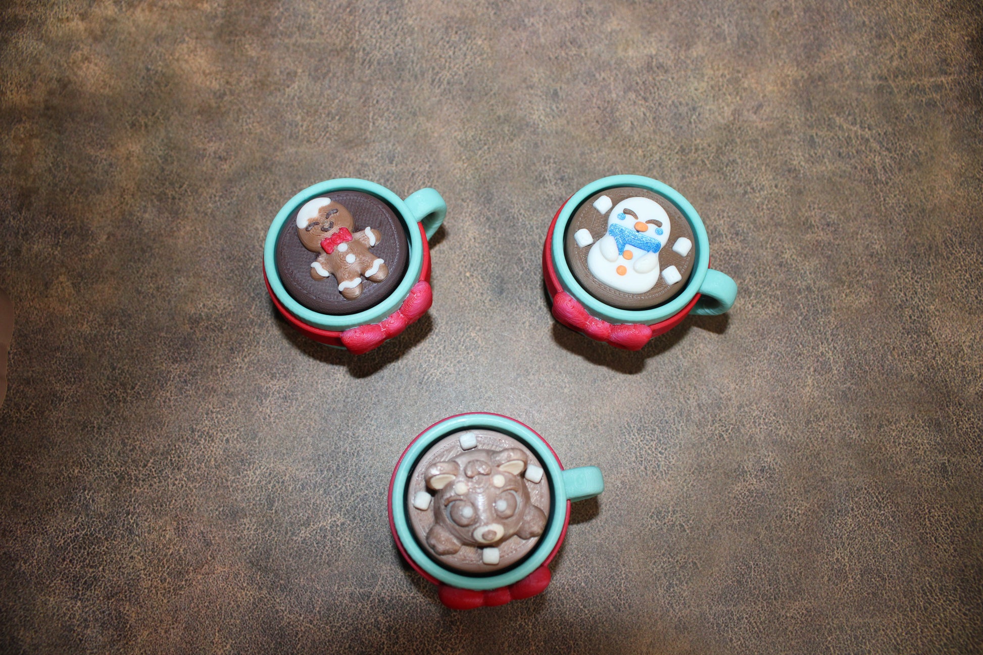 3D-Printed Christmas Clickers – A Variety to Choose From! - Wonderland 3D Printing 