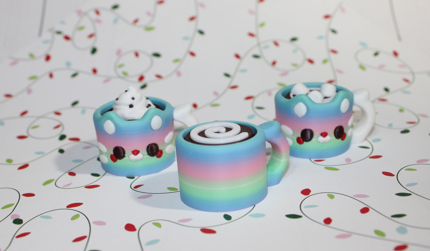 3D Printed Cookies and Coco Clickers with Stand