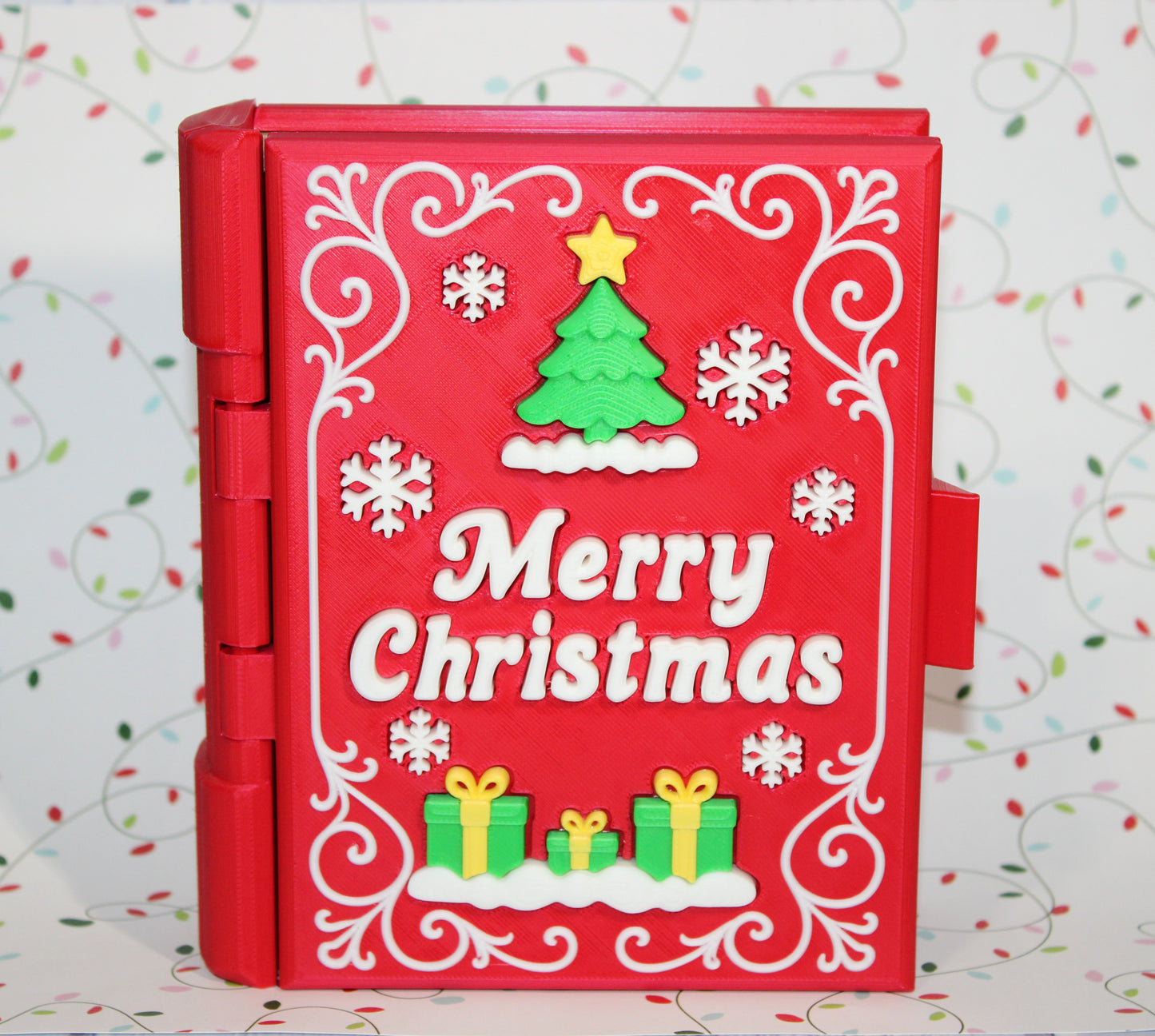 Santa Set Book Container-with 2 Santa's! Everything Included!!