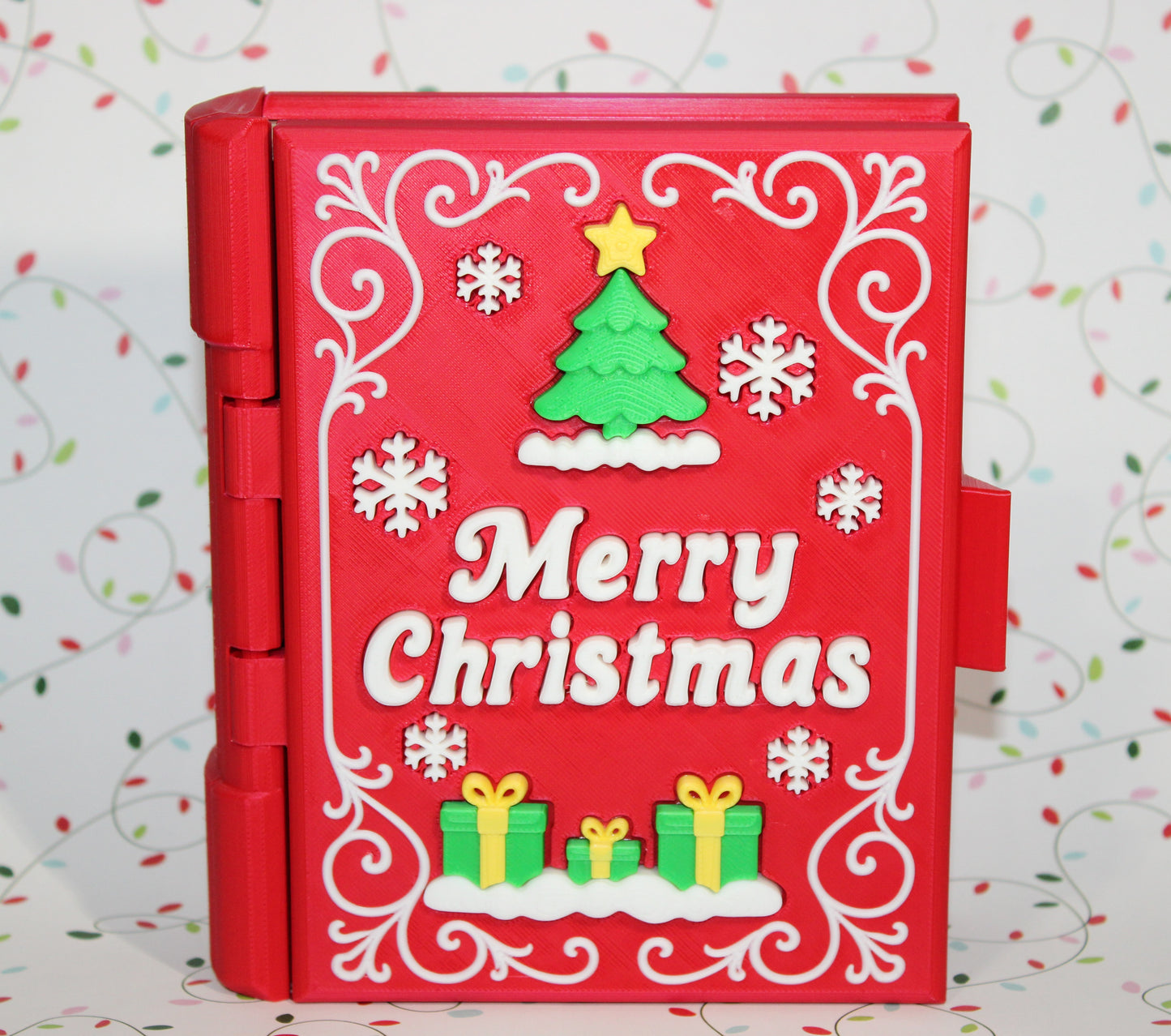 Santa Set Book Container-with 2 Santa's! Everything Included!!