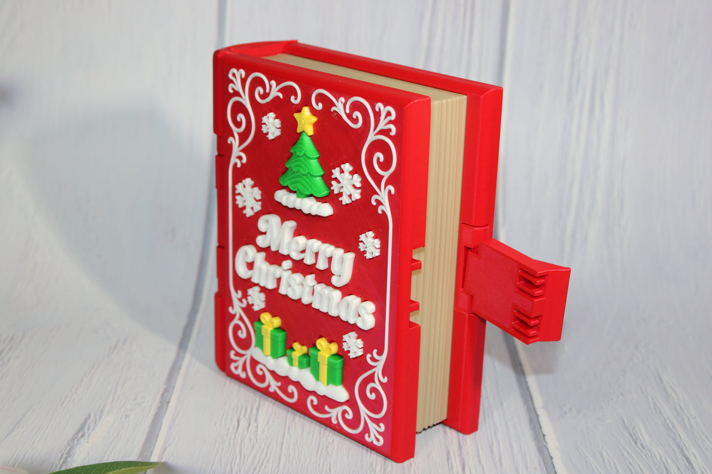 Santa Set Book Container-with 2 Santa's! Everything Included!!