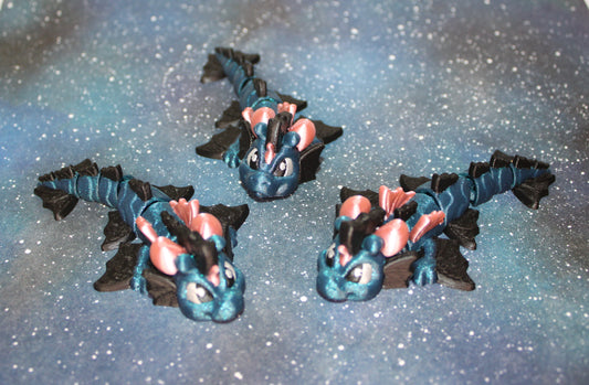 Dragons Variety to choose from 3D Printed Articulated Figurine - Wonderland 3D Printing 
