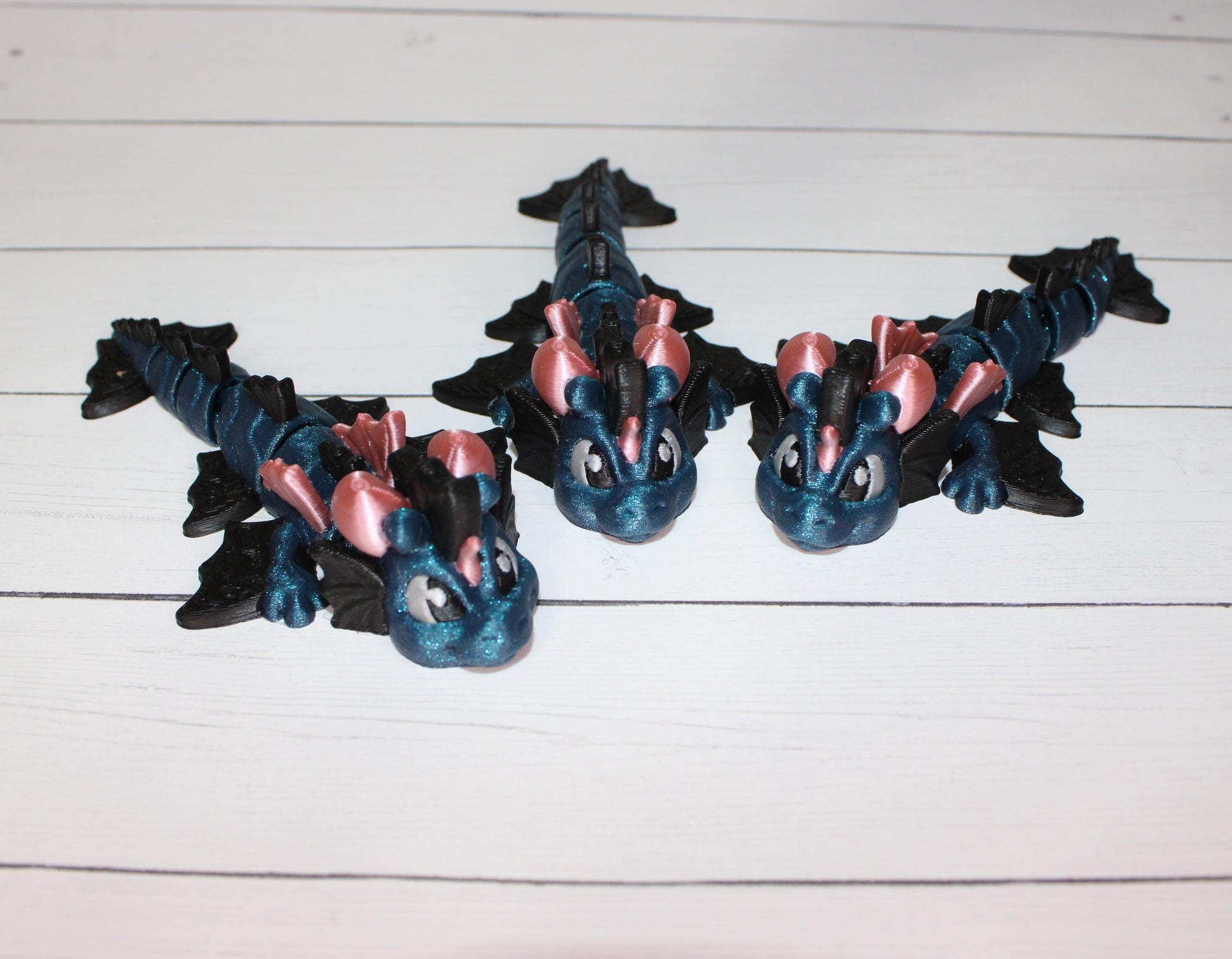 Dragons Variety to choose from 3D Printed Articulated Figurine - Wonderland 3D Printing 