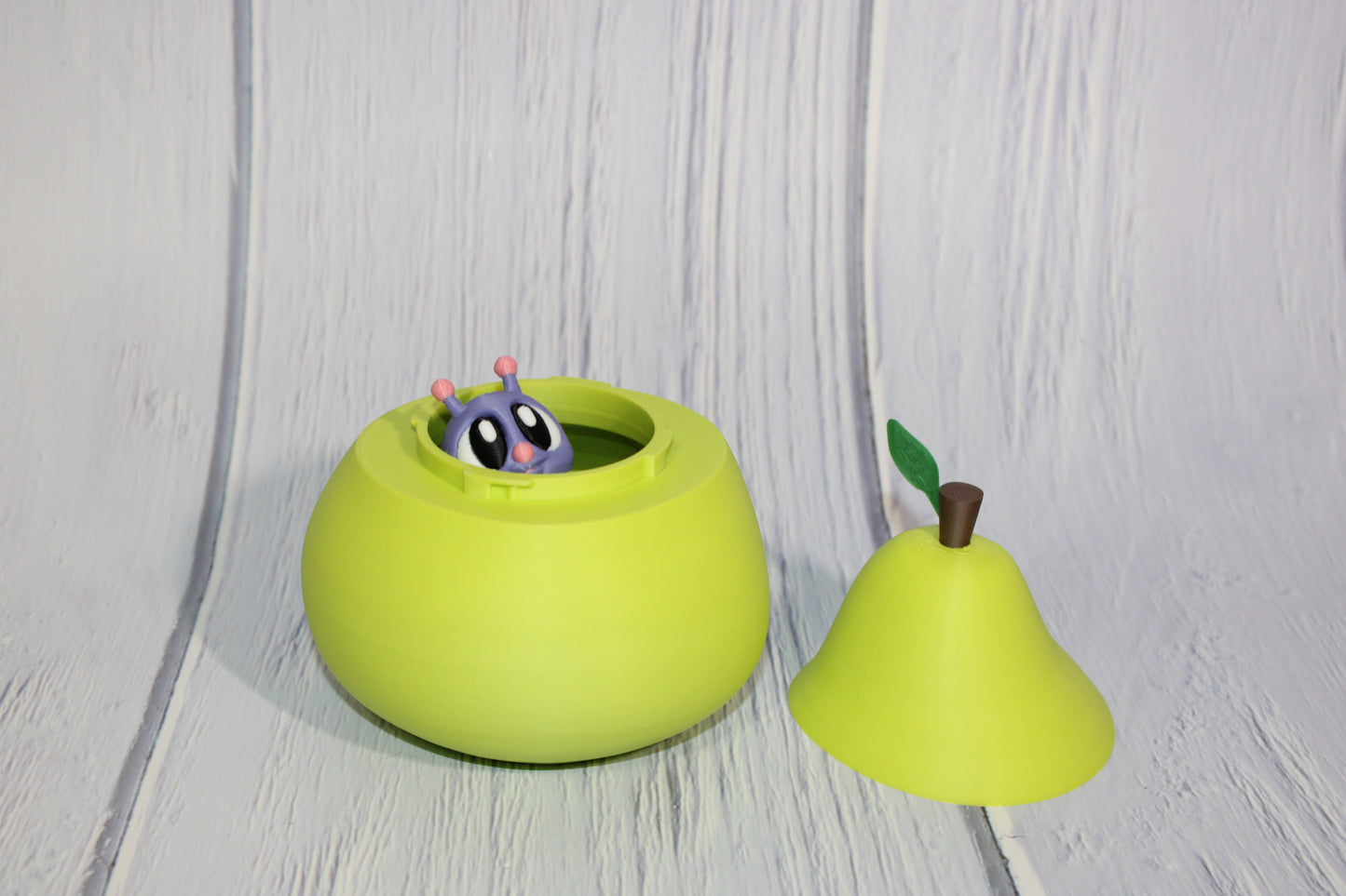 9" Flexi Caterpillar and Pear House-3D Printed Articulated