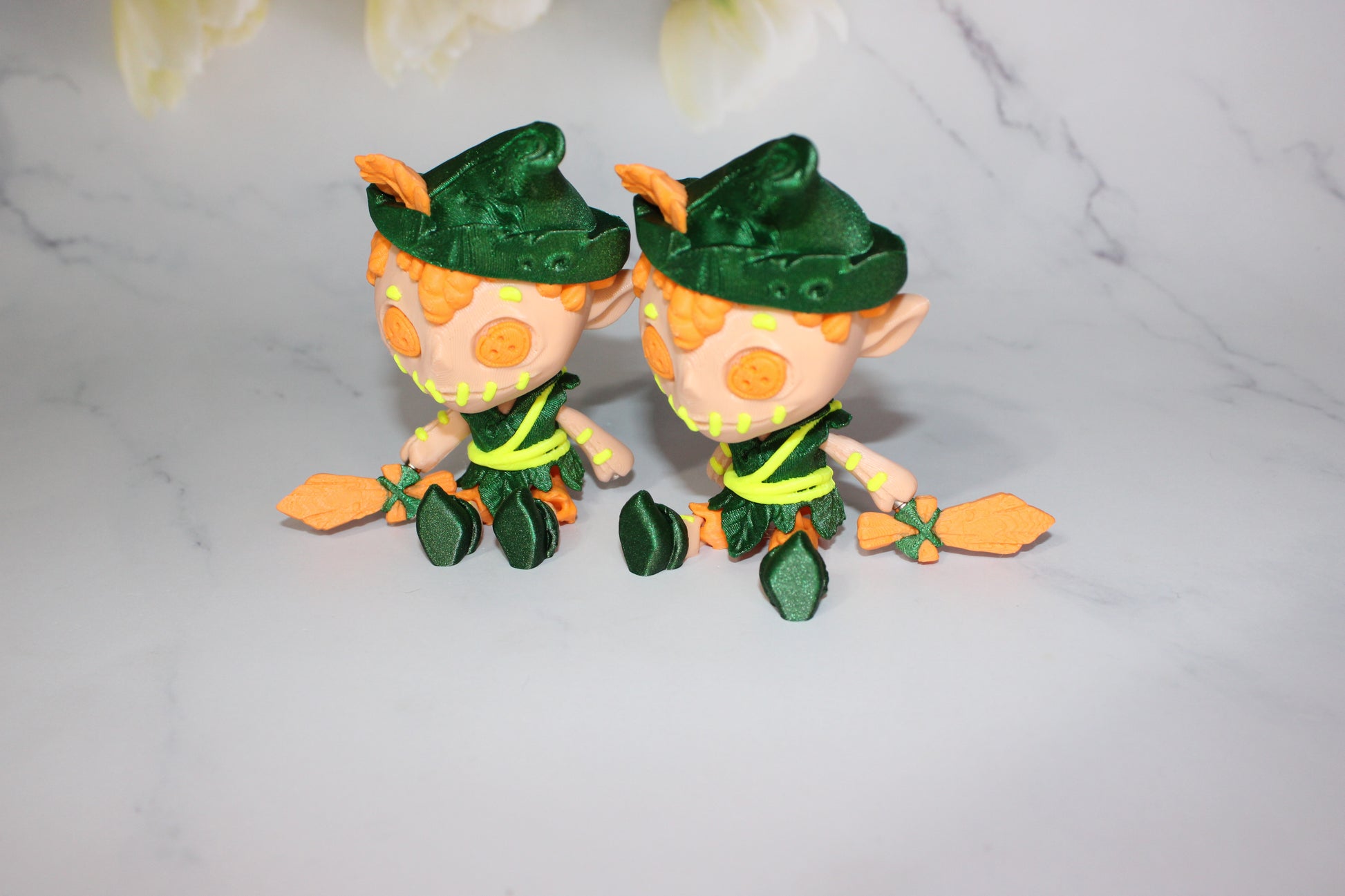 Lost Friend 3d Printed Articulated Figurine Fidget - Wonderland 3D Printing 