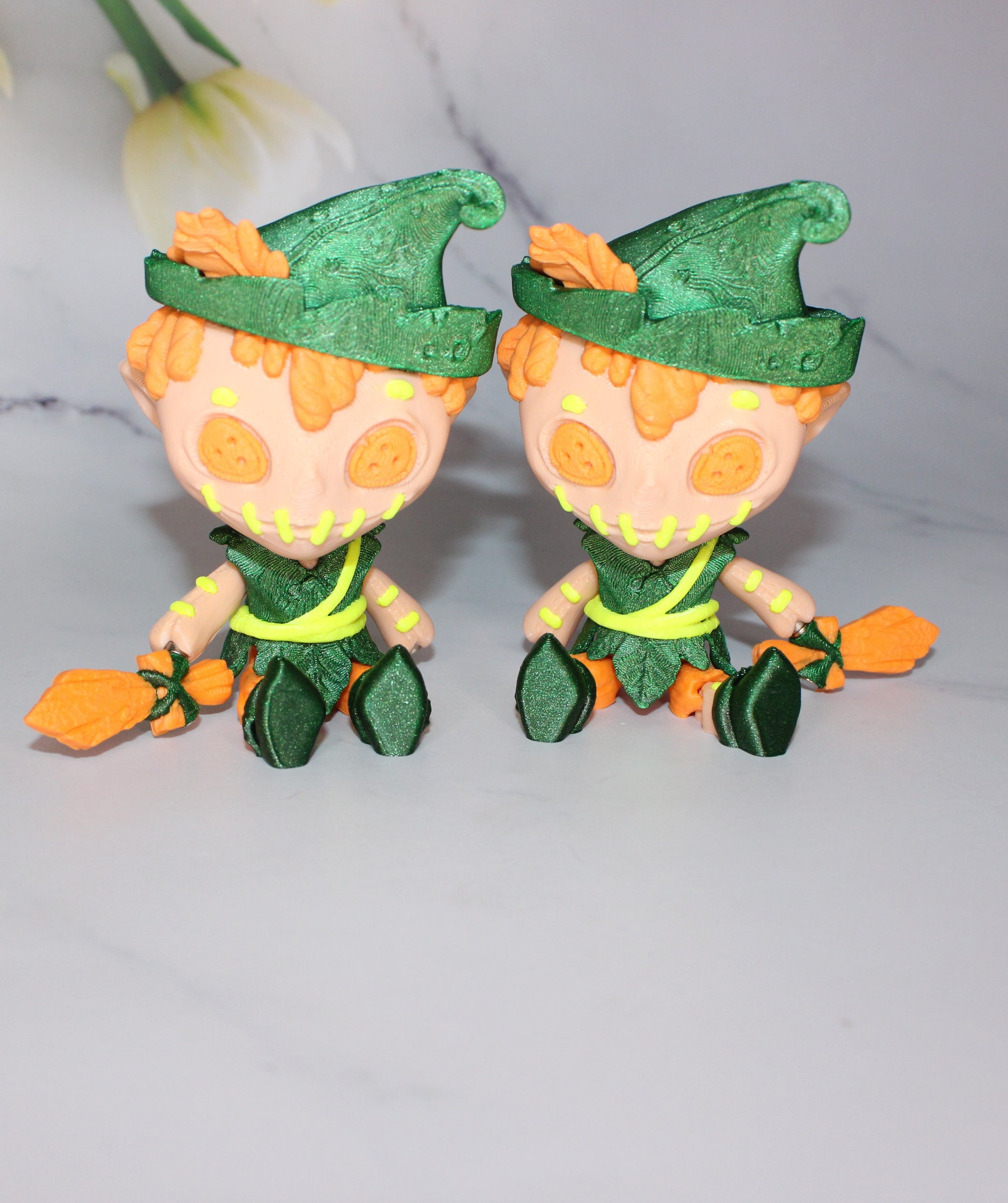 Lost Friend 3d Printed Articulated Figurine Fidget - Wonderland 3D Printing 