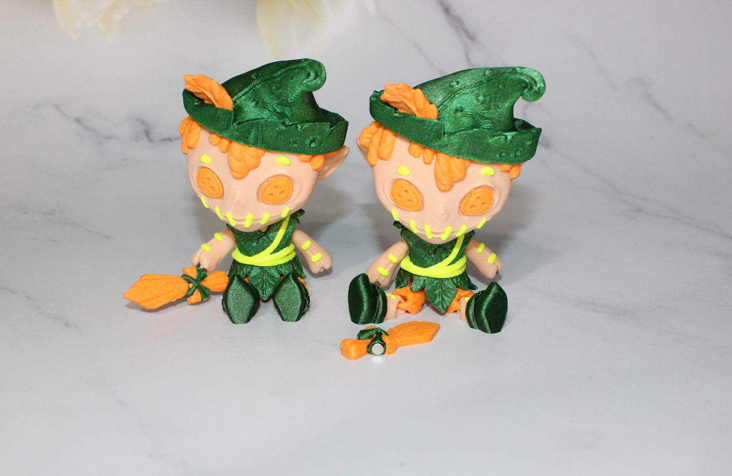 Lost Friend 3d Printed Articulated Figurine Fidget - Wonderland 3D Printing 