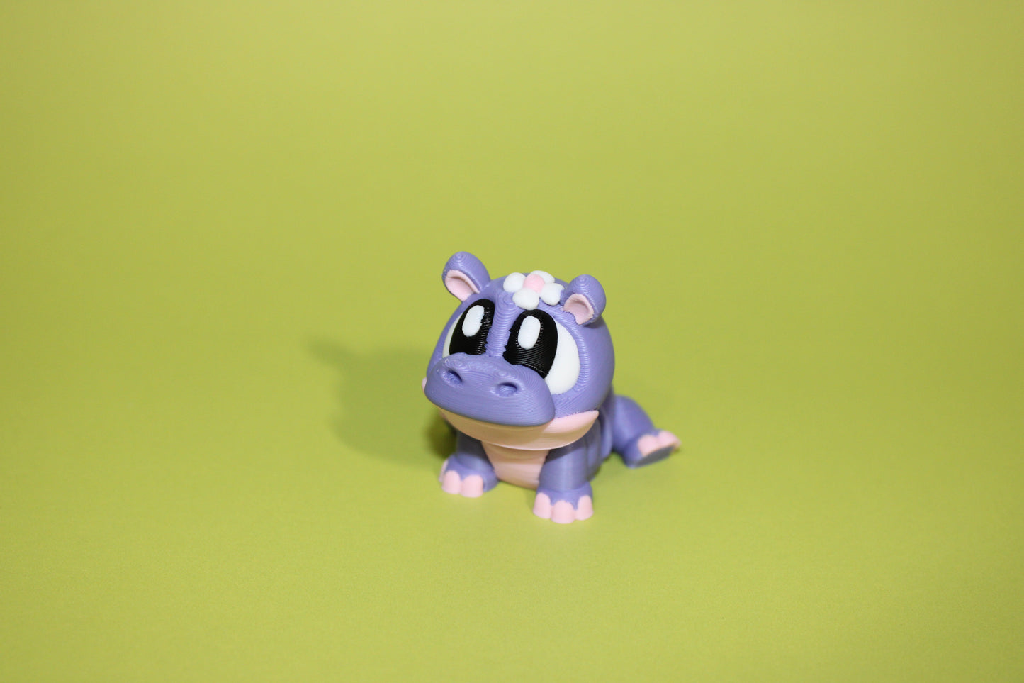3d printed Flexi Hippos both included-1.75" tall - Wonderland 3D Printing 