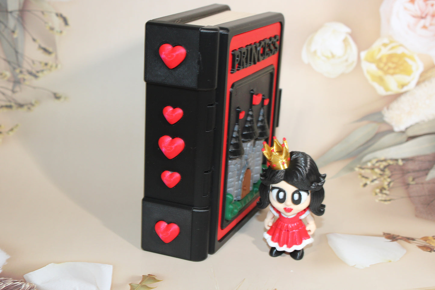 Princess Book Container- Everything Included!! - Wonderland 3D Printing 