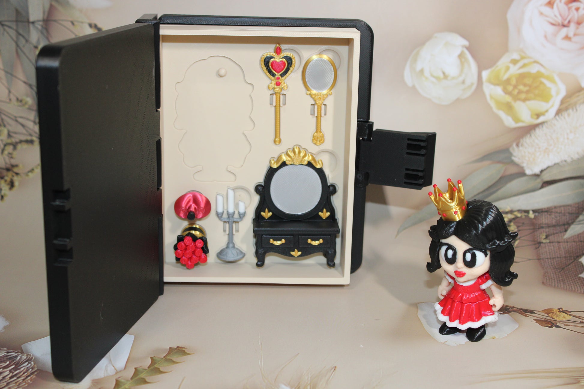 Princess Book Container- Everything Included!! - Wonderland 3D Printing 