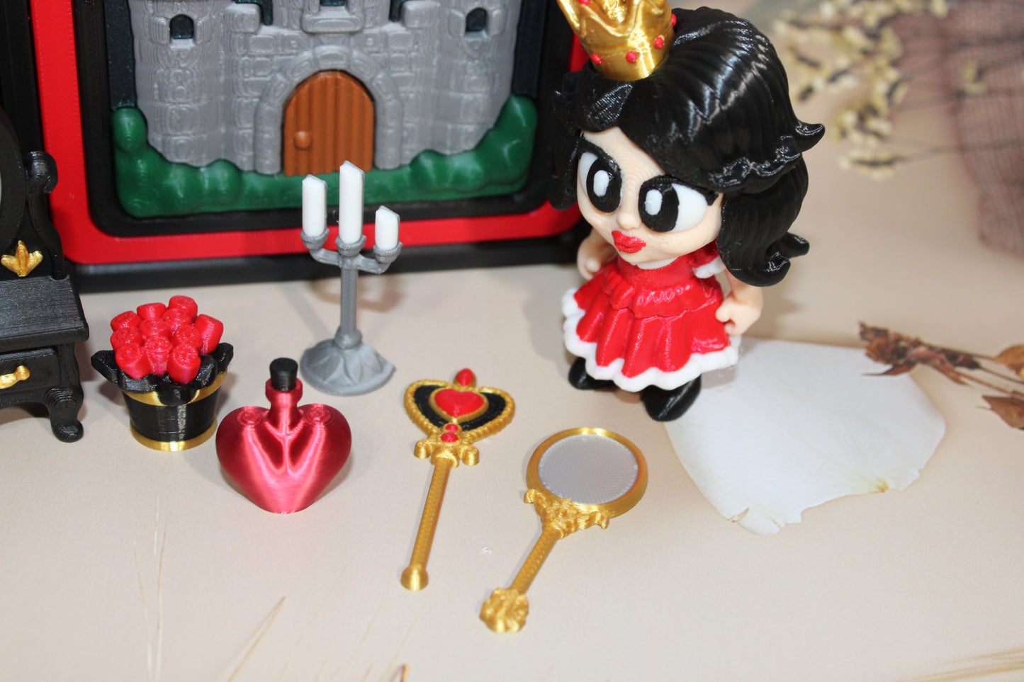 Princess Book Container- Everything Included!! - Wonderland 3D Printing 
