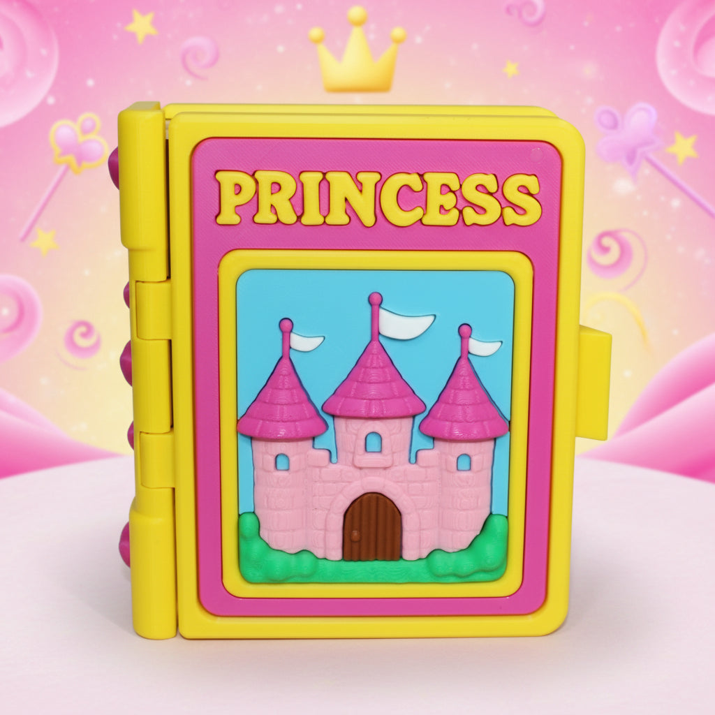 Princess Book Container- Everything Included!! - Wonderland 3D Printing 