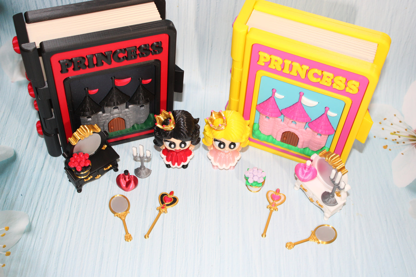 Princess Book Container- Everything Included!! - Wonderland 3D Printing 