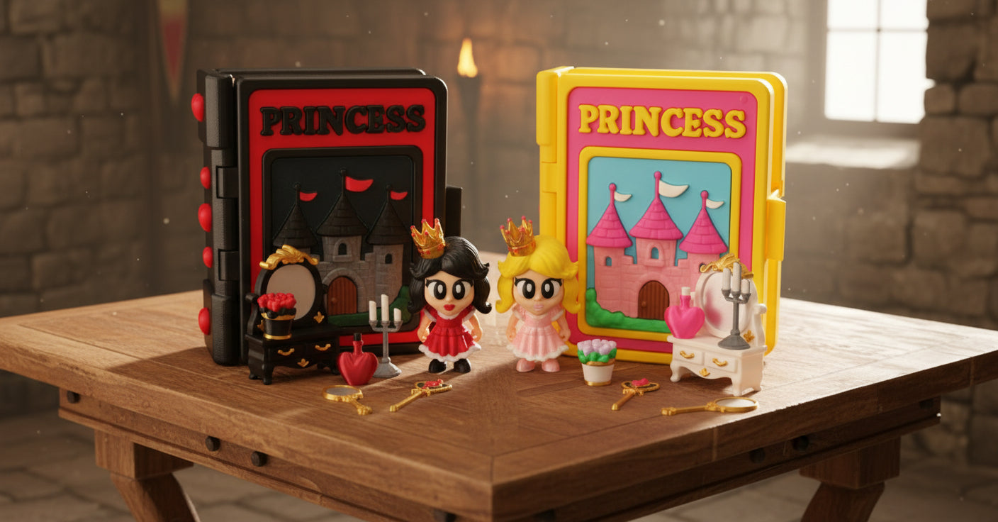 Princess Book Container- Everything Included!! - Wonderland 3D Printing 