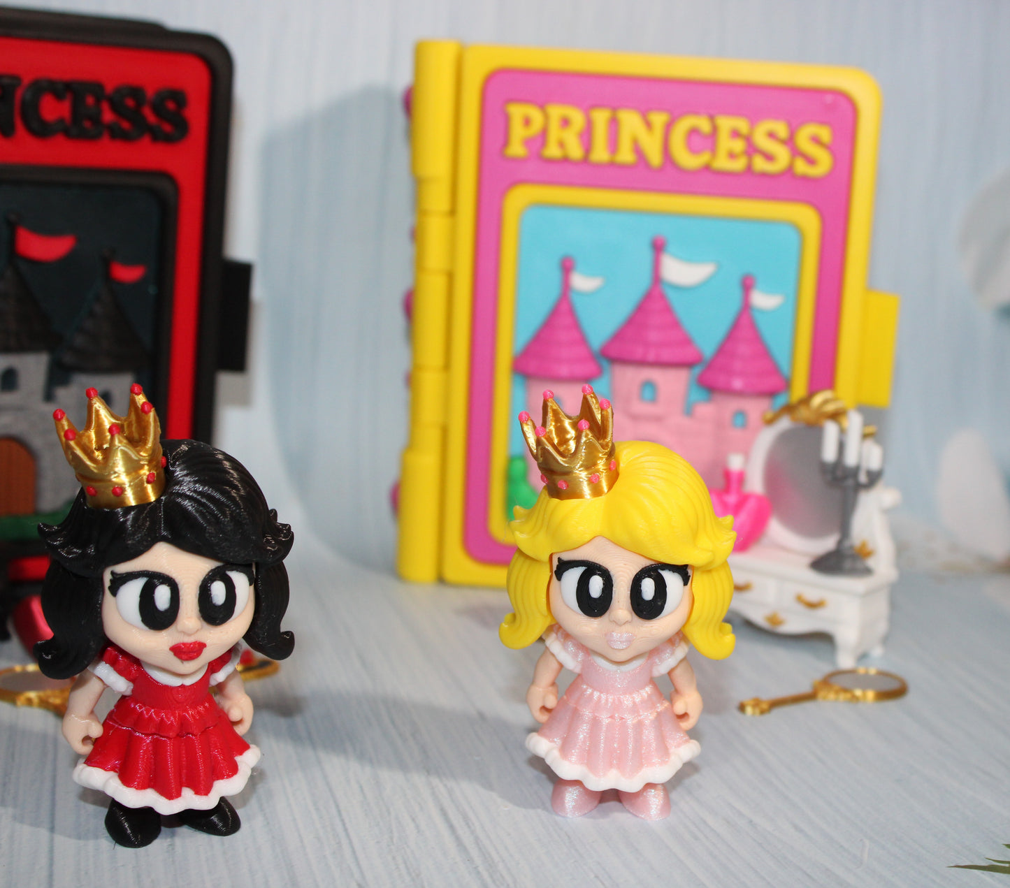 Princess Book Container- Everything Included!! - Wonderland 3D Printing 