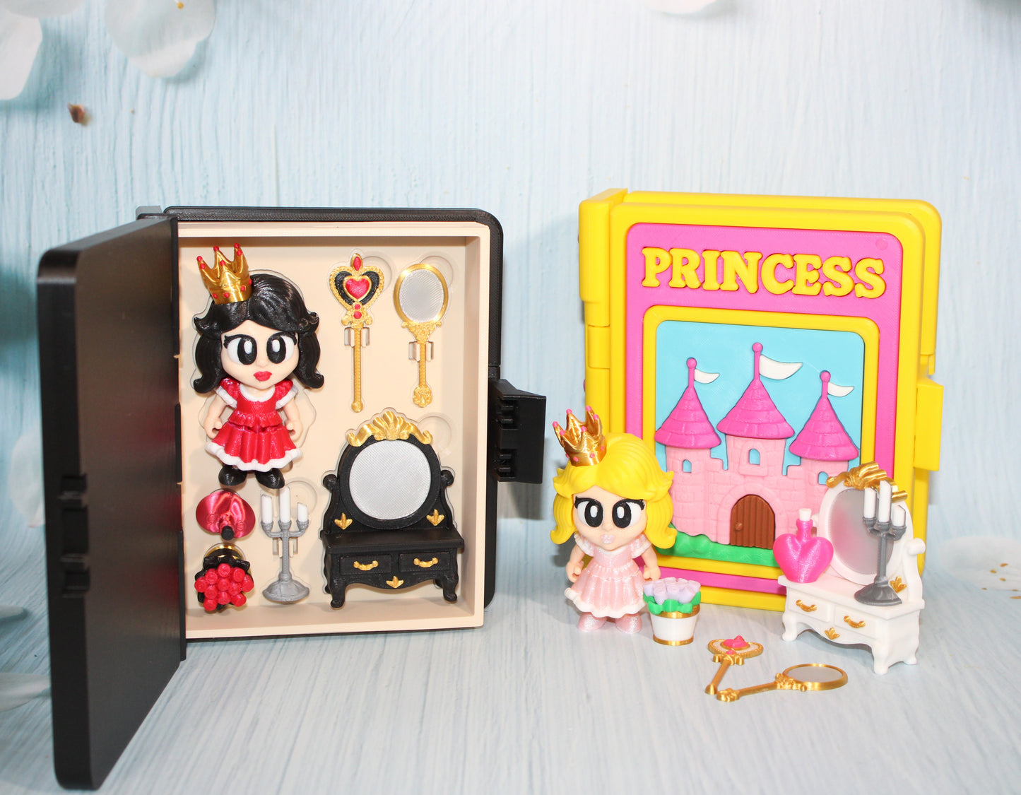 Princess Book Container- Everything Included!! - Wonderland 3D Printing 