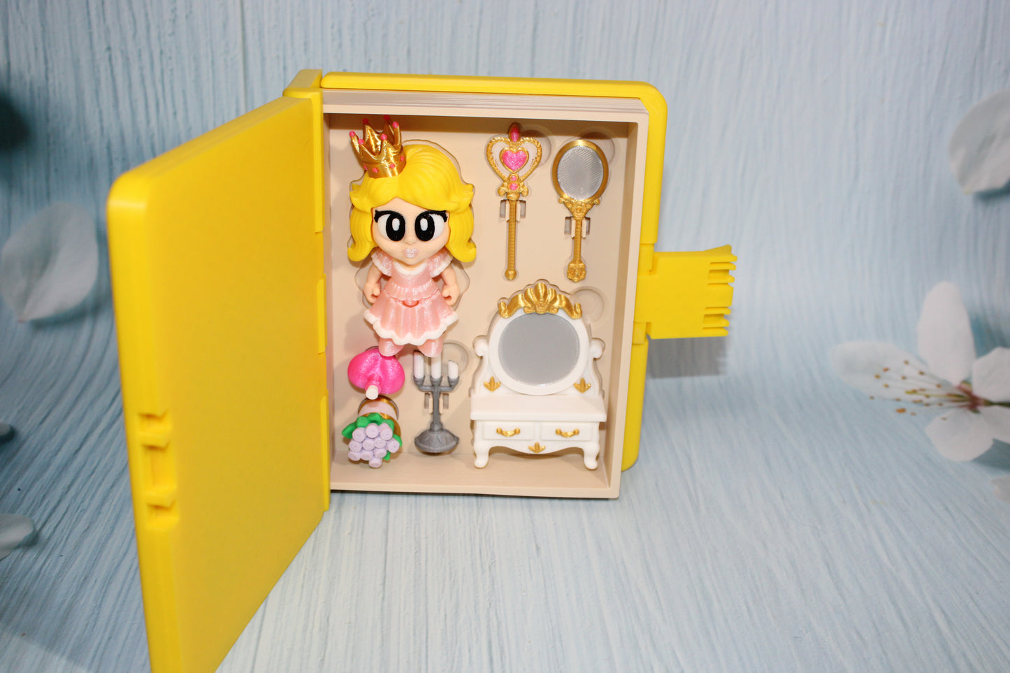 Princess Book Container- Everything Included!! - Wonderland 3D Printing 