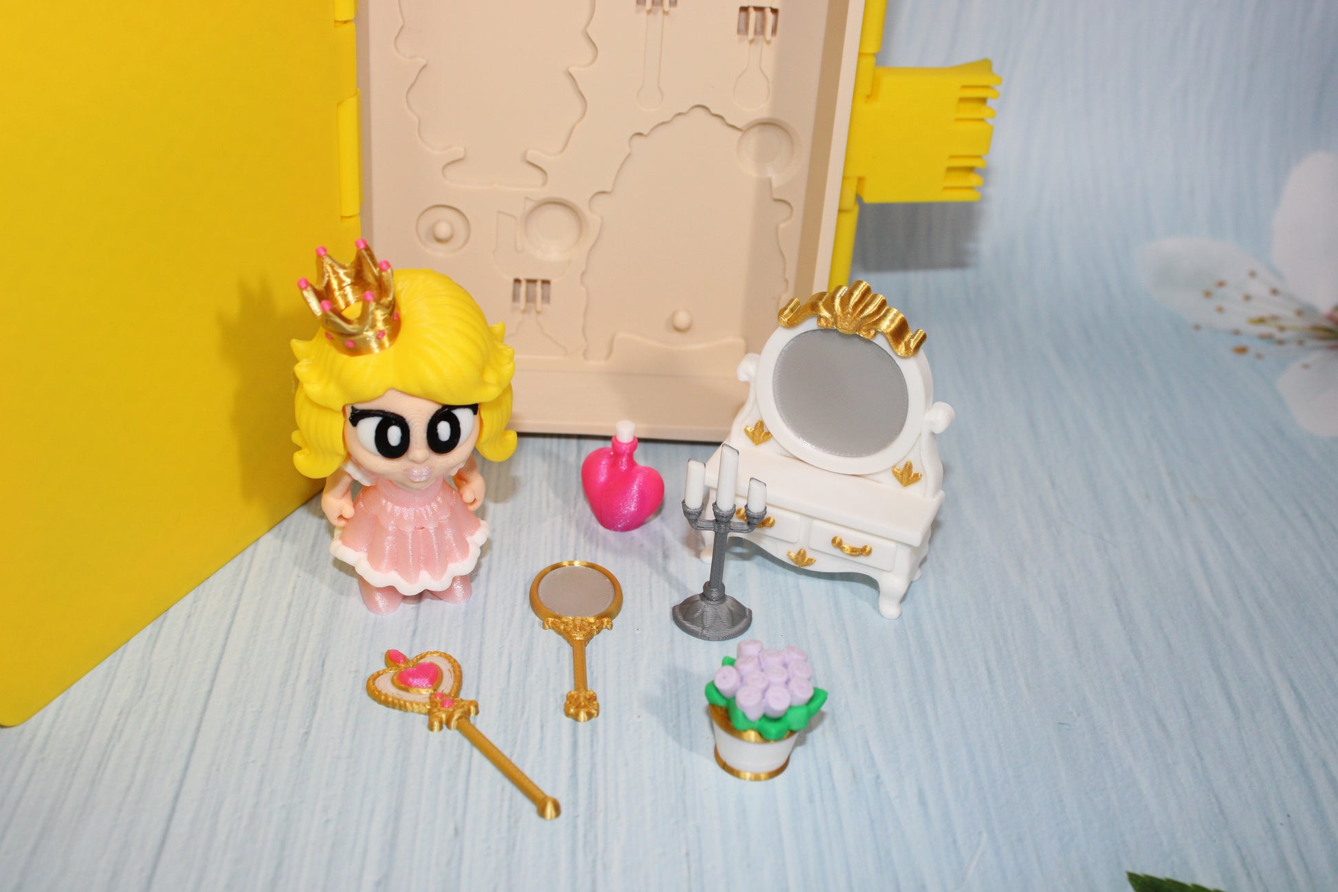 Princess Book Container- Everything Included!! - Wonderland 3D Printing 