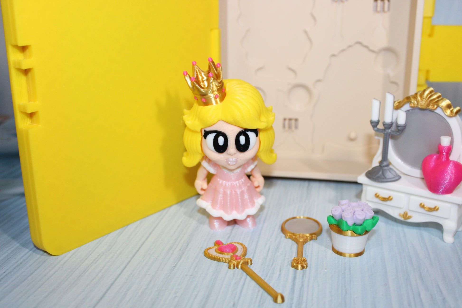 Princess Book Container- Everything Included!! - Wonderland 3D Printing 