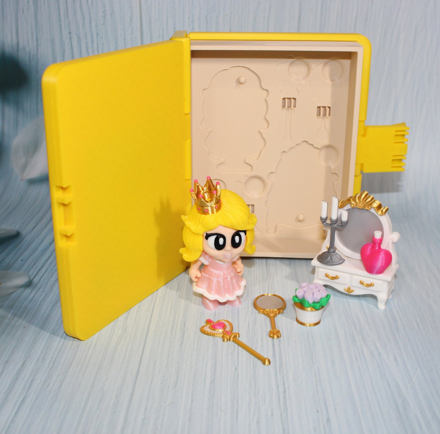 Princess Book Container- Everything Included!! - Wonderland 3D Printing 