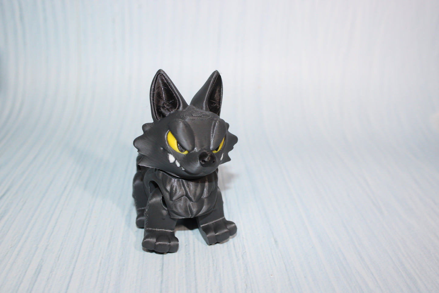 3D Printed Cerberus Dog-4" x 4" tall - Wonderland 3D Printing 