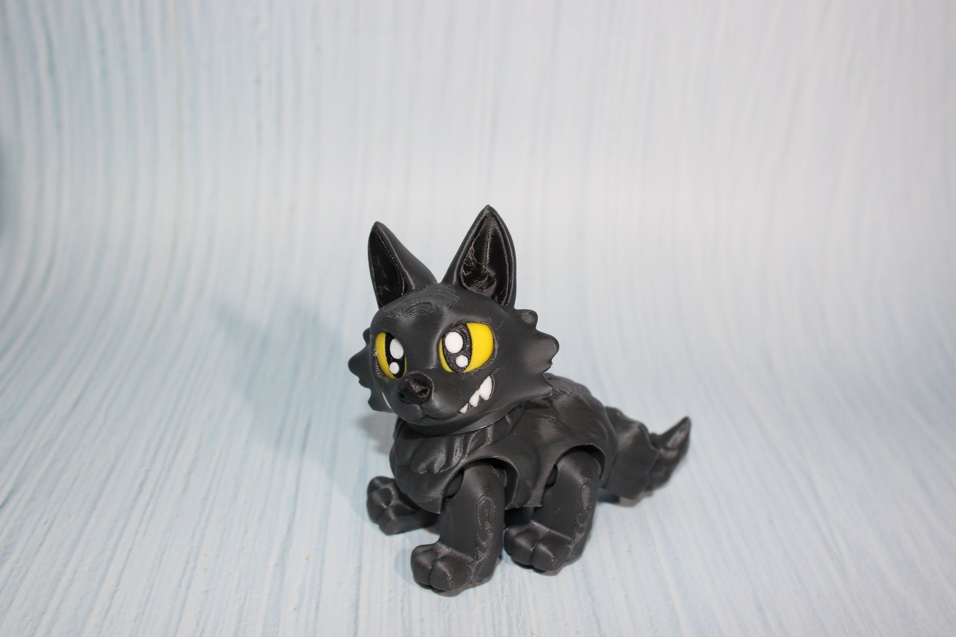 3D Printed Cerberus Dog-4" x 4" tall - Wonderland 3D Printing 