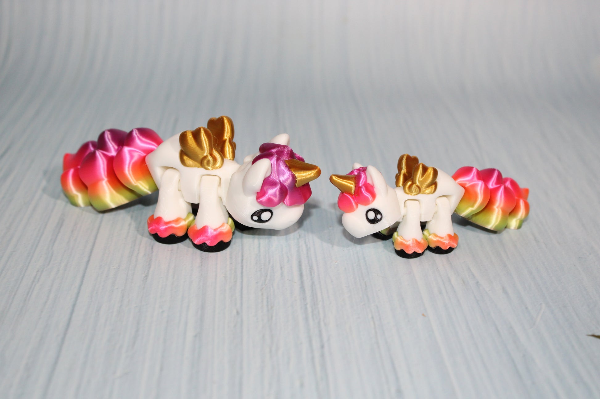 Unicorn Pony with Stable - 3D Printed - Wonderland 3D Printing 