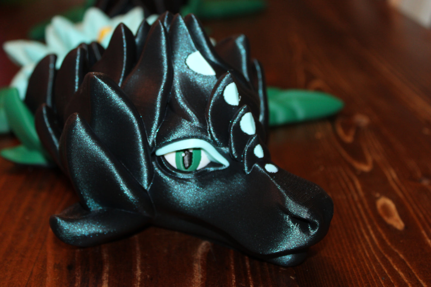 6 Foot 3 inch Long Serenity Dragon 3D Printed Articulated-message me for colors - Wonderland 3D Printing 