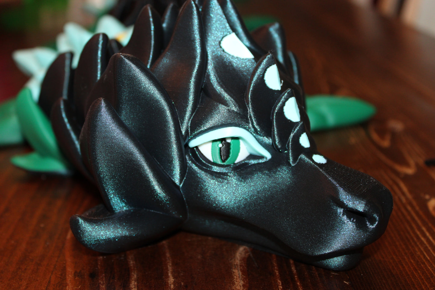 6 Foot 3 inch Long Serenity Dragon 3D Printed Articulated-message me for colors - Wonderland 3D Printing 