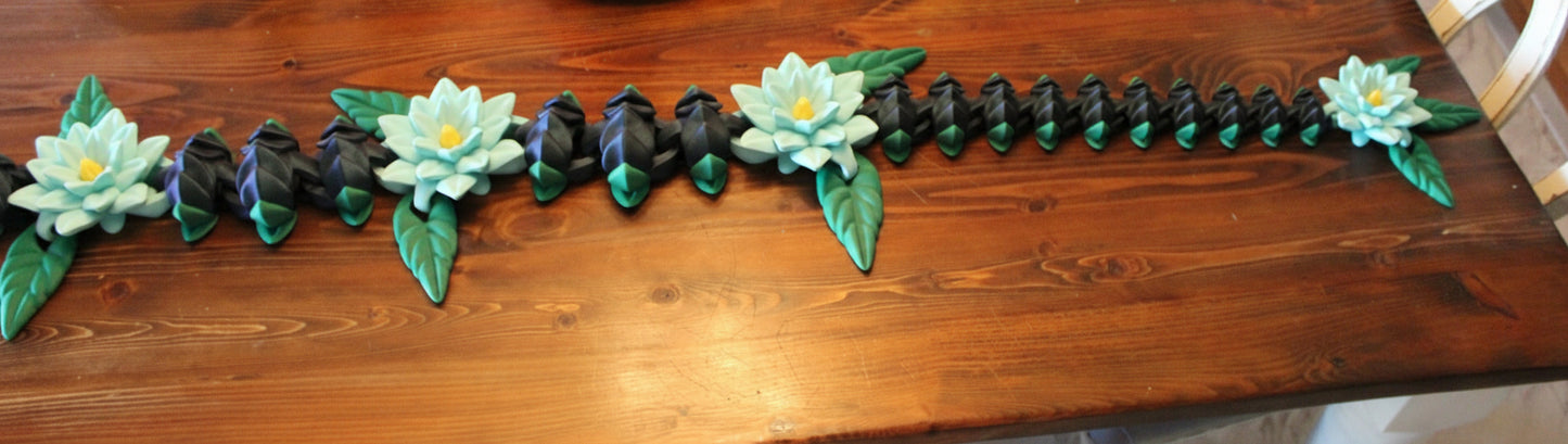 6 Foot 3 inch Long Serenity Dragon 3D Printed Articulated-message me for colors - Wonderland 3D Printing 