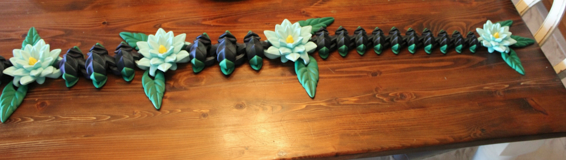 6 Foot 3 inch Long Serenity Dragon 3D Printed Articulated-message me for colors - Wonderland 3D Printing 