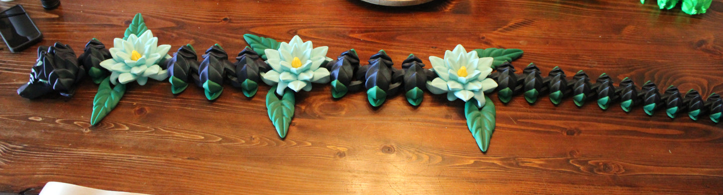 6 Foot 3 inch Long Serenity Dragon 3D Printed Articulated-message me for colors - Wonderland 3D Printing 