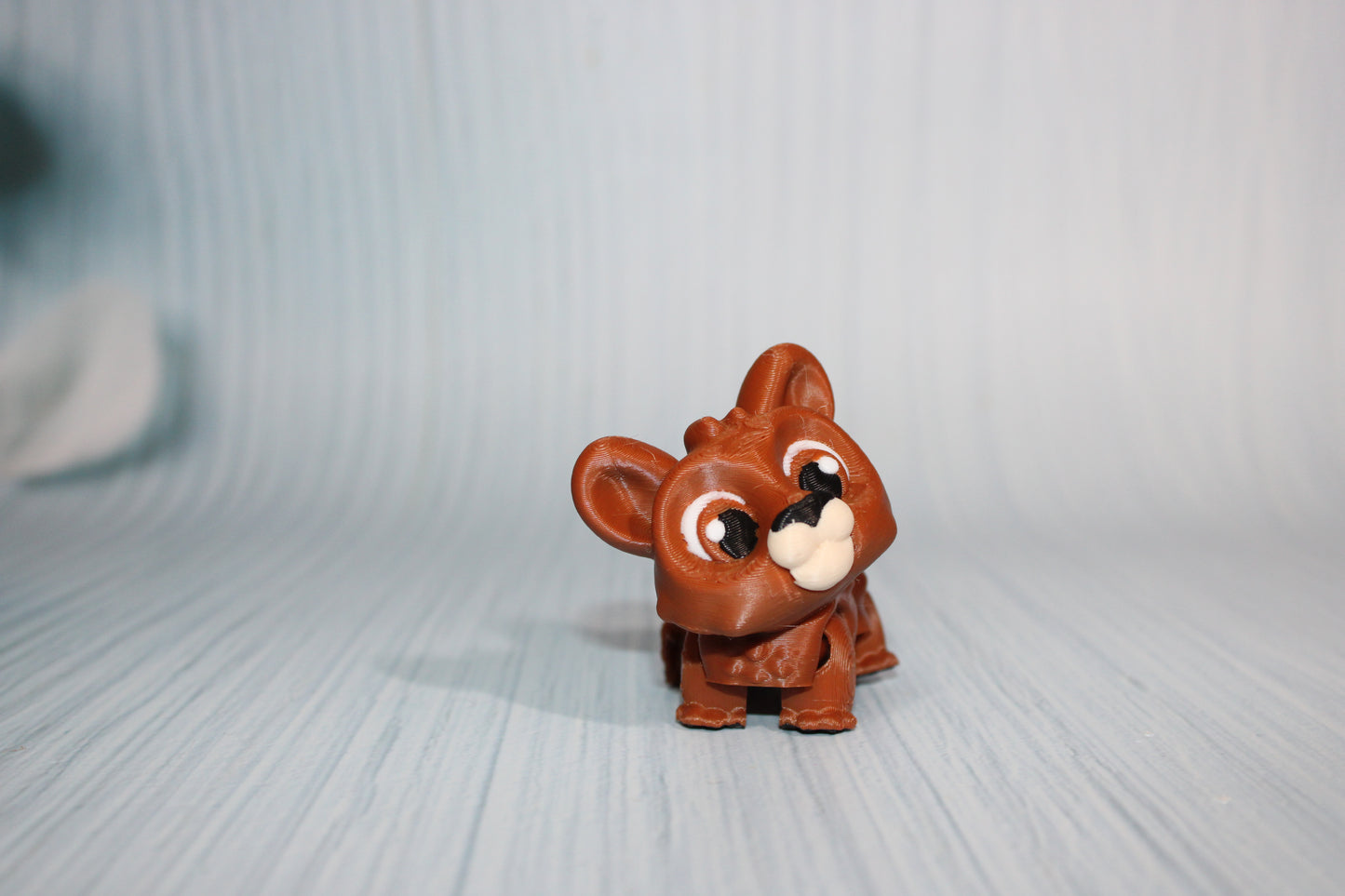 Mini Bear 2.5 inches Articulated 3d Printed Figurine- both Included - Wonderland 3D Printing 