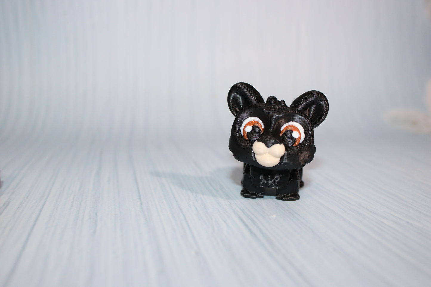 Mini Bear 2.5 inches Articulated 3d Printed Figurine- both Included - Wonderland 3D Printing 