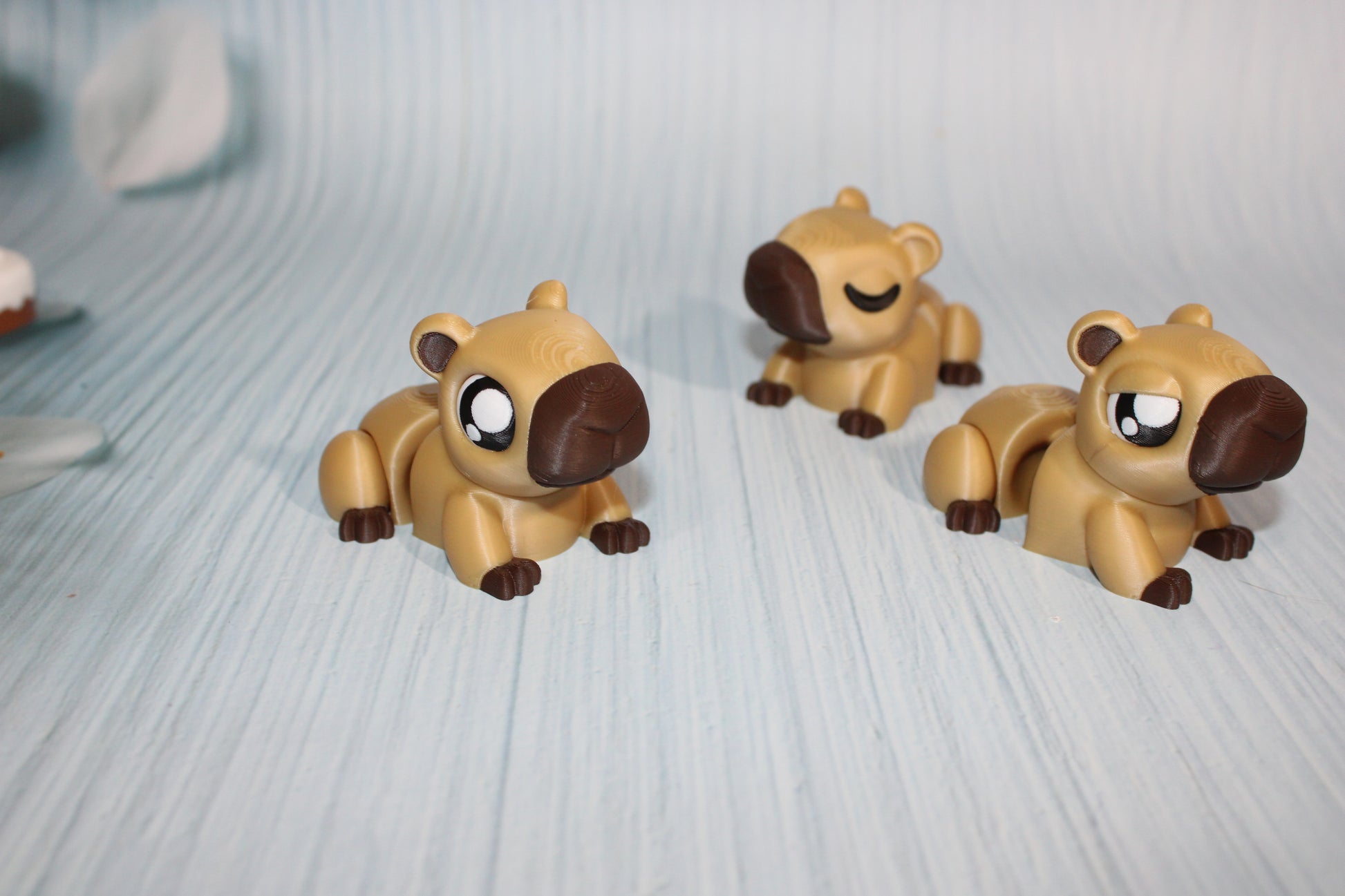 3D Printed Articulated Cappy: Eco-Friendly PLA-Includes all 3 with Props - Wonderland 3D Printing 