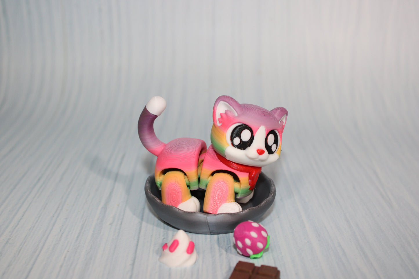 Banana Splittens-3D Printed Flexi Fidget Toy - Wonderland 3D Printing 