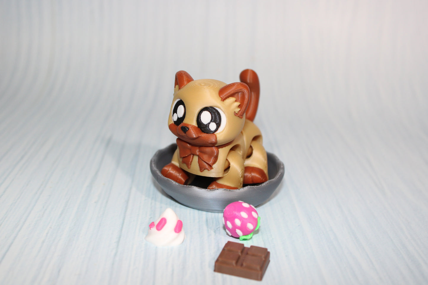 Banana Splittens-3D Printed Flexi Fidget Toy - Wonderland 3D Printing 