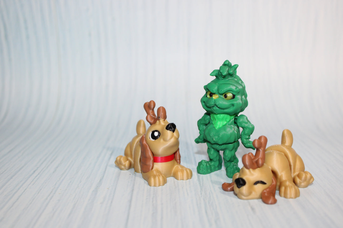 3D Printed Articulated Christmas figurines - Wonderland 3D Printing 