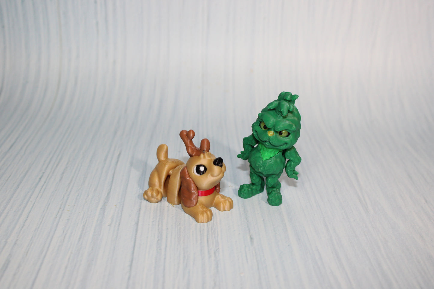 3D Printed Articulated Christmas figurines - Wonderland 3D Printing 