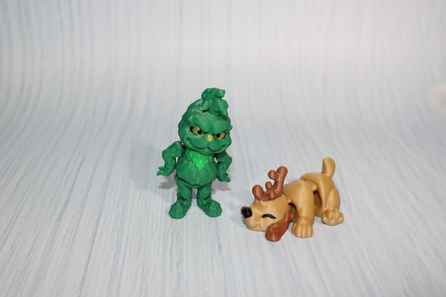 3D Printed Articulated Christmas figurines - Wonderland 3D Printing 
