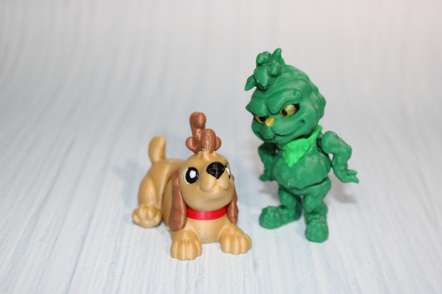 3D Printed Articulated Christmas figurines - Wonderland 3D Printing 