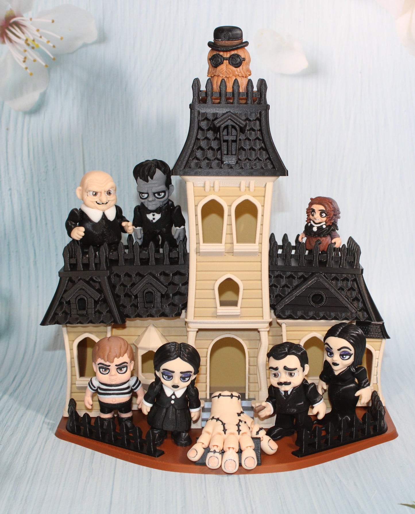 Spooky Diorama-3d Printed-Figurines Articulated - Wonderland 3D Printing 